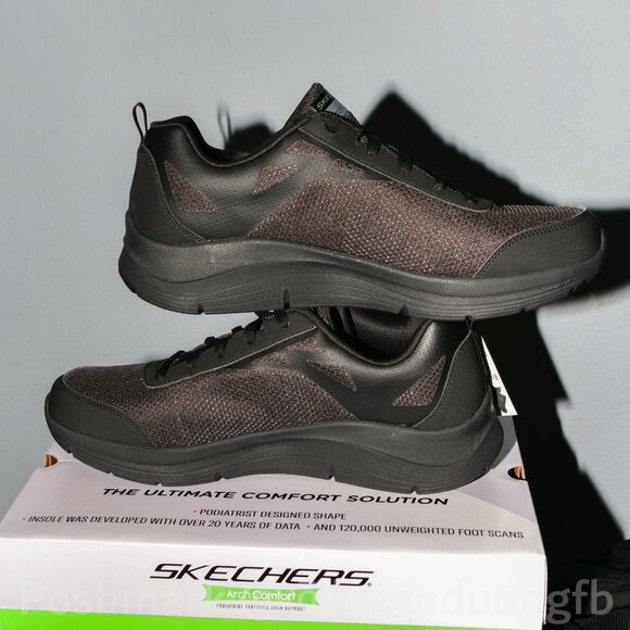 Supportive Arch Comfort     Machine Washable       Skechers® Men shoes - Picture 4 of 6